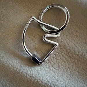 Chevalier Horse Key Chain Gold or Silver Metal